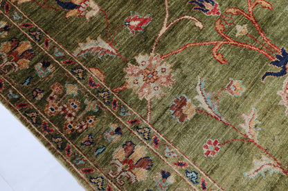 100 x 147 cm | Alfombra Oriental Mamluk Azul Afgano Anudada a Mano Lana Teñida con Tintes Vegetales