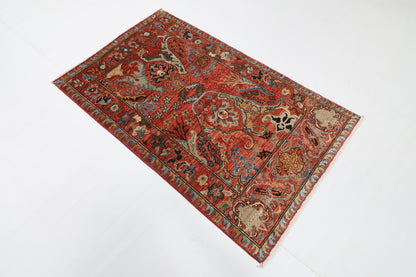 95 x 155 cm | Kawros Oriental Afghan Hand Knotted Wool carpet