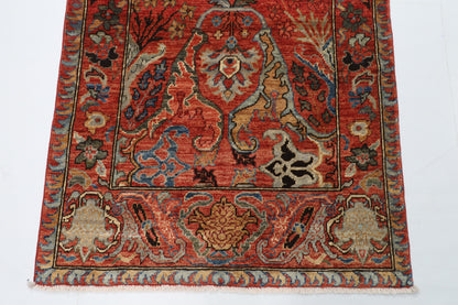 95 x 155 cm | Kawros Oriental Afghan Hand Knotted Wool carpet