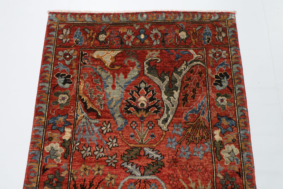 95 x 155 cm | Kawros Oriental Afghan Hand Knotted Wool carpet