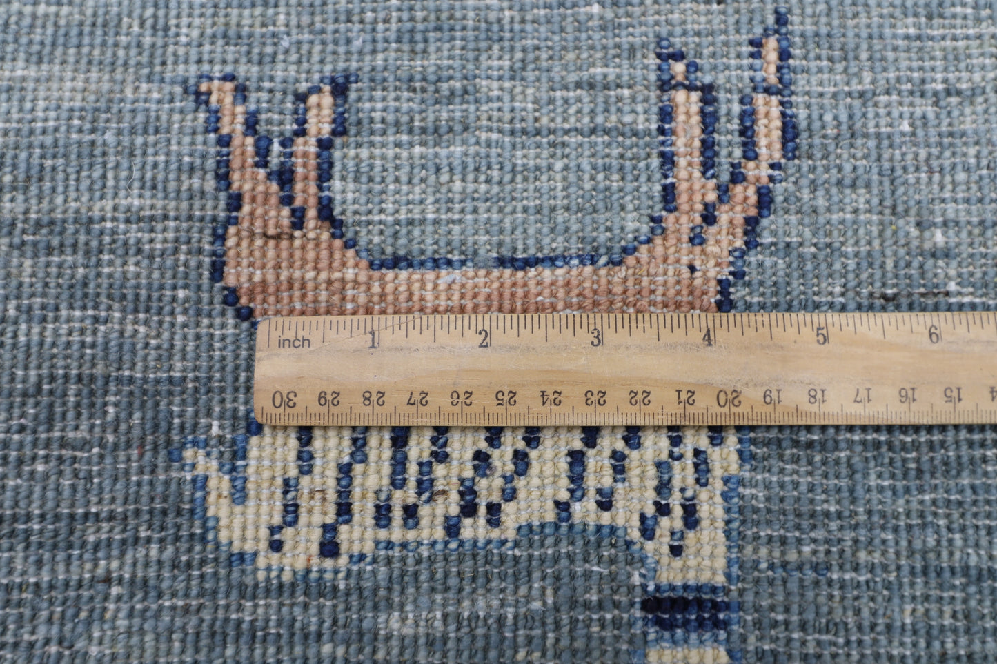 151 x 206 cm | Animal Afghan Tribal Hand Knotted Veg Dye Wool Runner