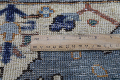 70 x 179 cm | Beige Afghan Tribal Hand Knotted Veg Dye Wool Runner