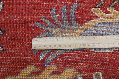 128 x 184 cm | Oriental Birds Area Rug Afghan Hand Knotted Veg Dye Wool carpet