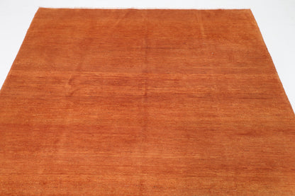 200 x 295 cm | Gabbeh Design Hand Knotted Wool Afghan Carpet