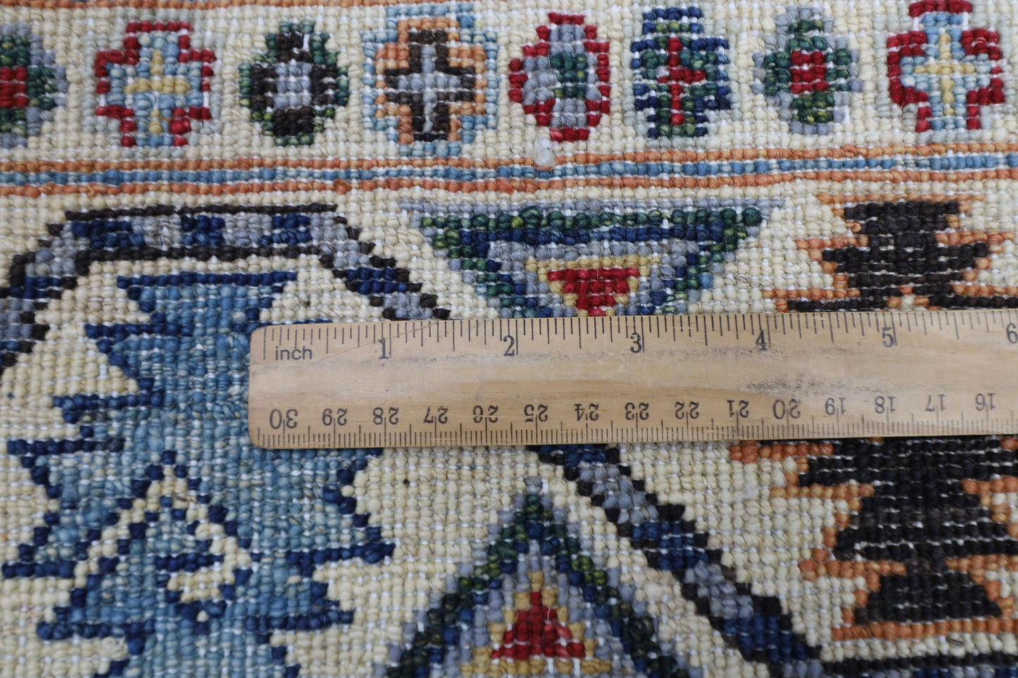 153 x 197 cm | Ersari Afghan Tribal Hand Knotted Veg Dye Wool Runner