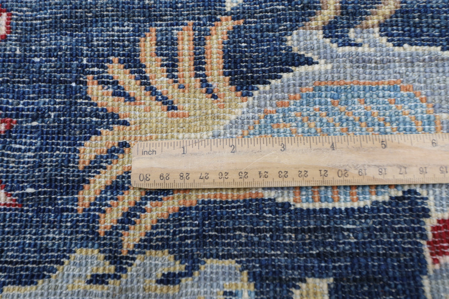 123 x 181 cm | Oriental Birds Blue Area Rug Afghan Hand Knotted Veg Dye Wool carpet