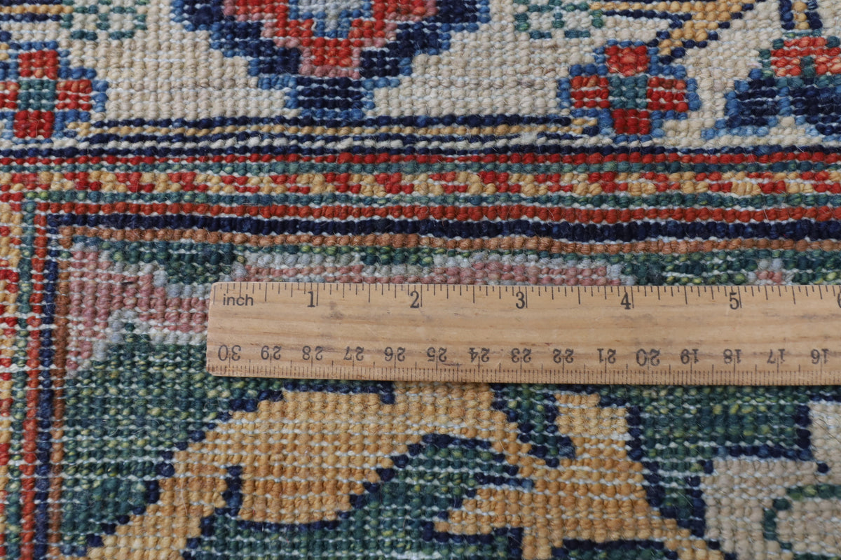 311 x 421 cm | Kawros Design Hand Knotted Wool Afghan Carpet