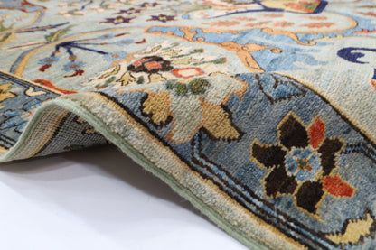 183 x 275 cm | Oriental kawros Area Rug Afghan Hand Knotted Veg Dye Wool carpet