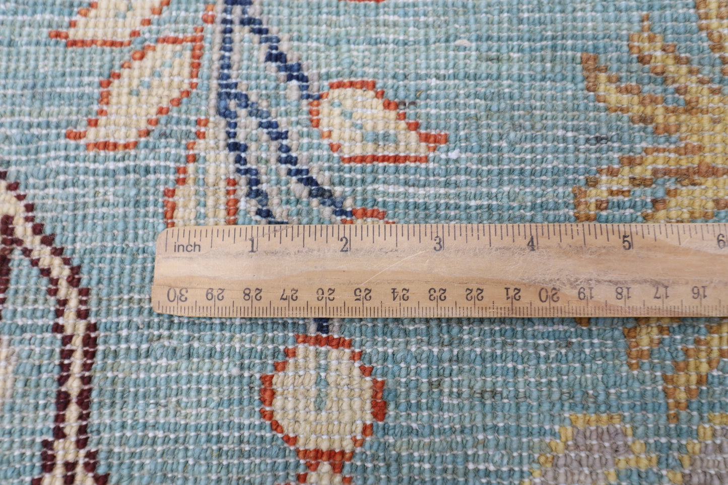 158 x 200 cm | Birds Blue Oriental Area Rug Afghan Hand Knotted Veg Dye Wool carpet