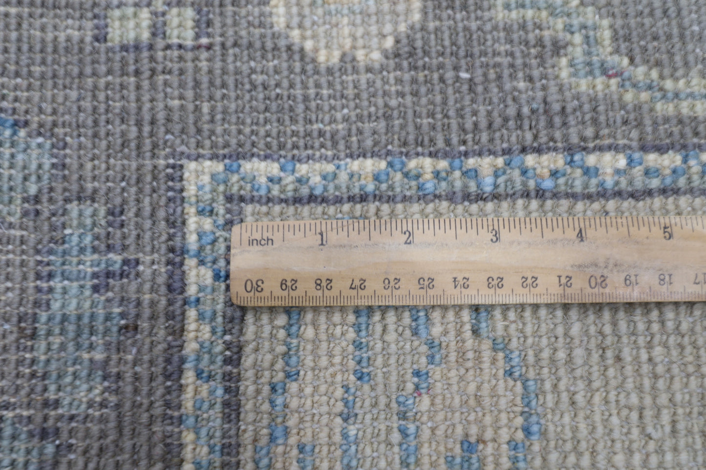 81 x 353 cm | Oushak Afghan Tribal Hand Knotted Veg Dye Wool Runner
