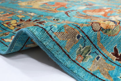 199 x 299 cm | Oriental Beer Animal Area Rug Afghan Hand Knotted Veg dye Wool carpet