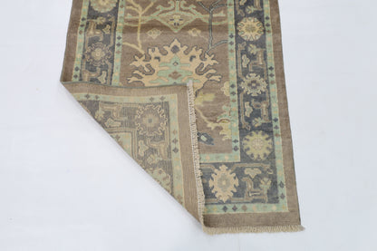 83 x 305 cm | Oushak Afghan Tribal Hand Knotted Veg Dye Wool Runner