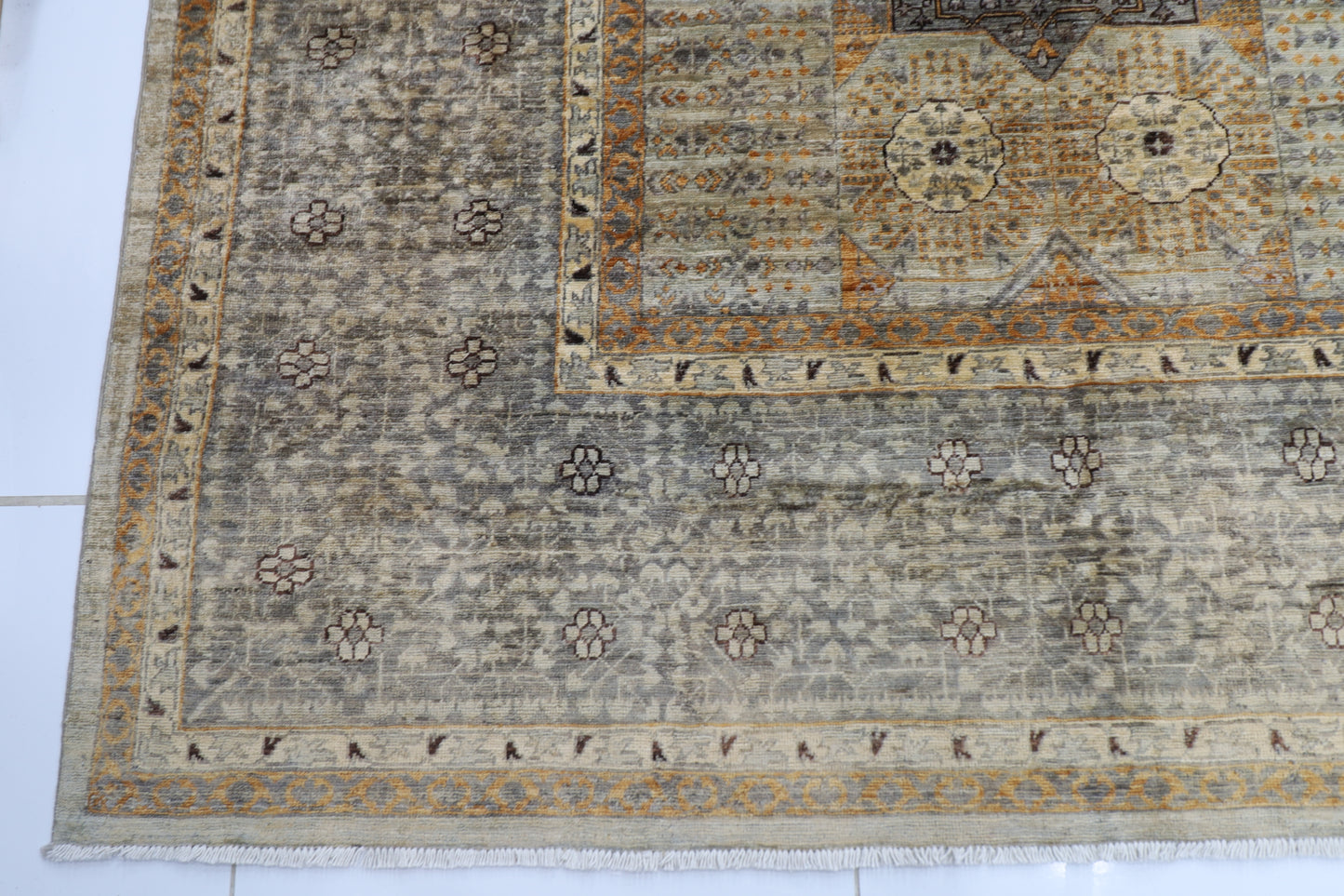 400 x 600 cm | Mamluk Large Area Rug Afghan Hand Knotted Veg Dye Wool carpet