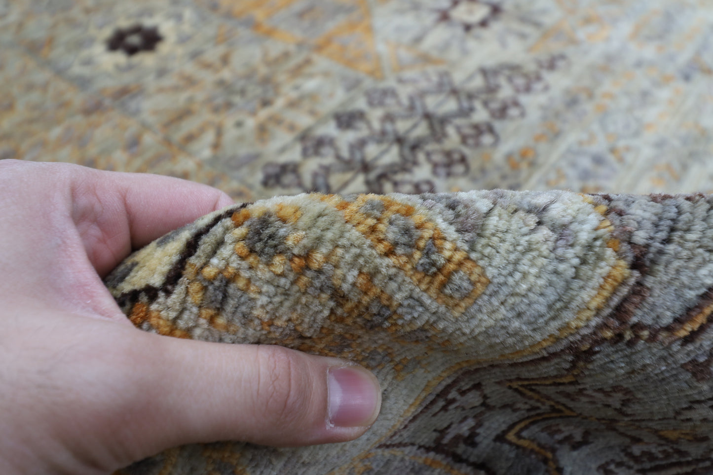 400 x 600 cm | Mamluk Large Area Rug Afghan Hand Knotted Veg Dye Wool carpet