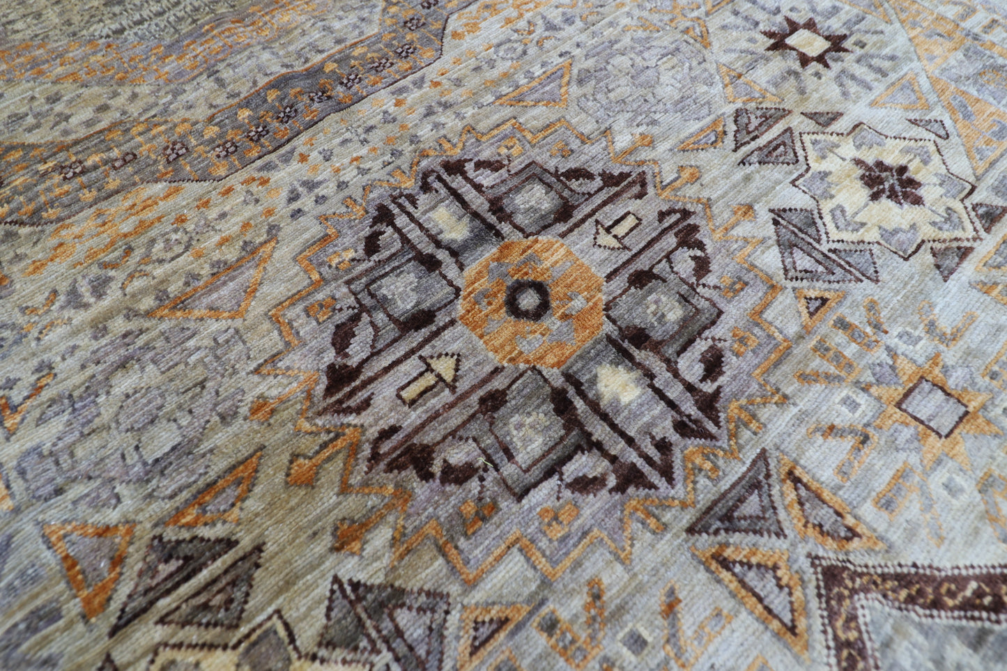 400 x 600 cm | Mamluk Large Area Rug Afghan Hand Knotted Veg Dye Wool carpet