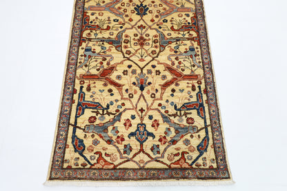84 x 293 cm | Bidjar Afghan Tribal Hand Knotted Veg Dye Wool Runner