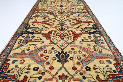 84 x 293 cm | Bidjar Afghan Tribal Hand Knotted Veg Dye Wool Runner