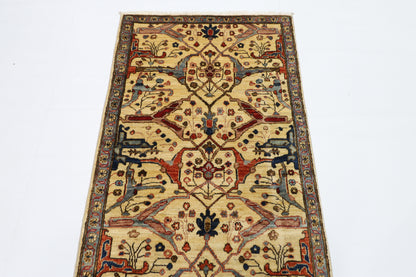 84 x 293 cm | Bidjar Afghan Tribal Hand Knotted Veg Dye Wool Runner