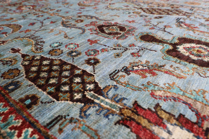 103 x 151 cm | Oriental Gray Area Rug Afghan Hand Knotted Veg dye Wool carpet