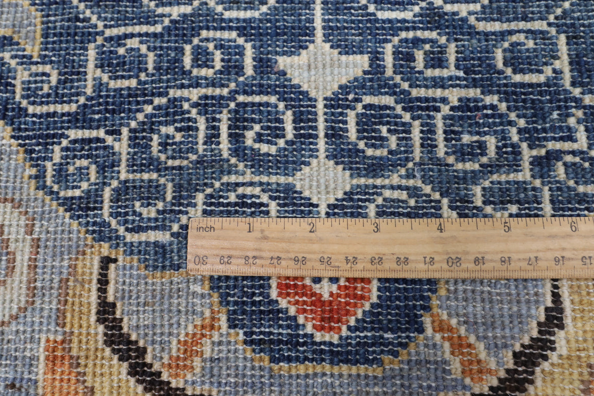 250 x 299 cm | Kawros Design Hand Knotted Wool Afghan Carpet