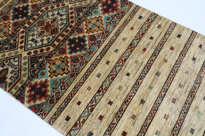 83 x 300 cm | Khorjun Afghan Tribal Hand Knotted Veg Dye Wool Runner