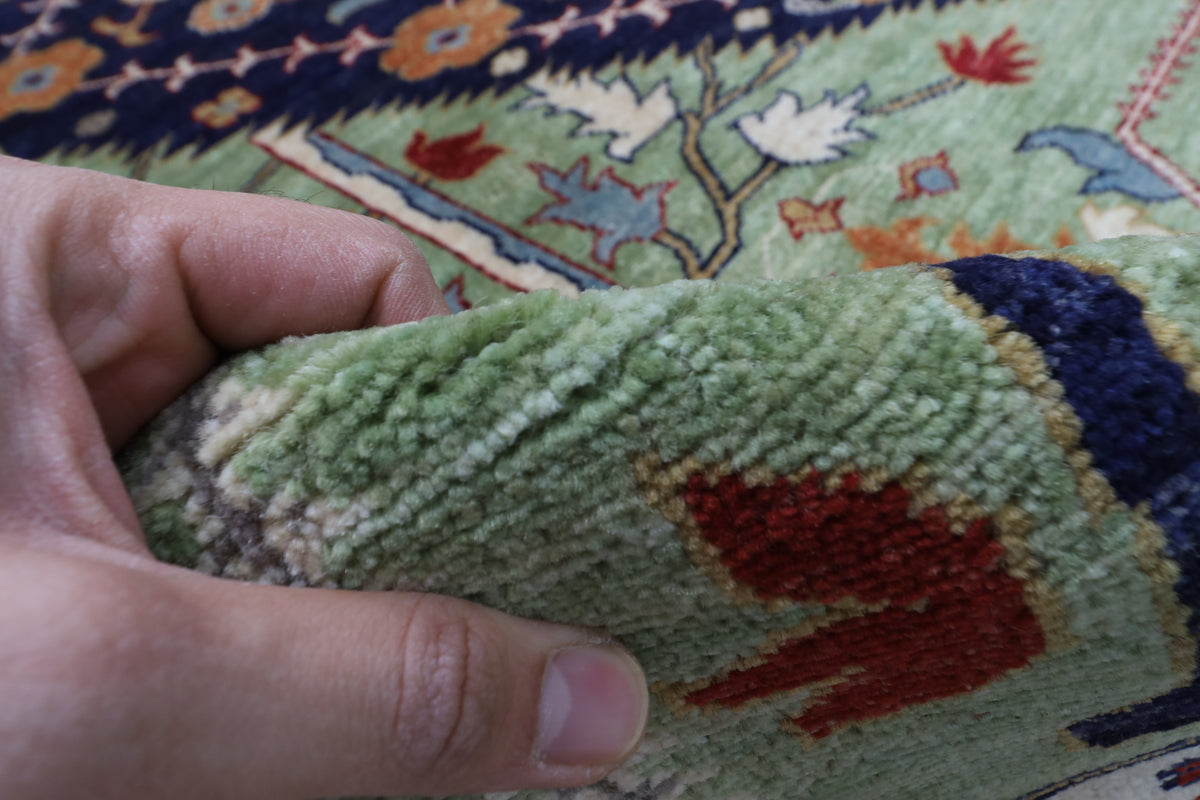 248 x 298 cm | Tree of life Design Hand Knotted Wool Afghan Carpet