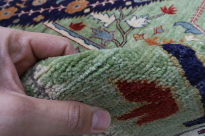 248 x 298 cm | Tree of life Design Hand Knotted Wool Afghan Carpet