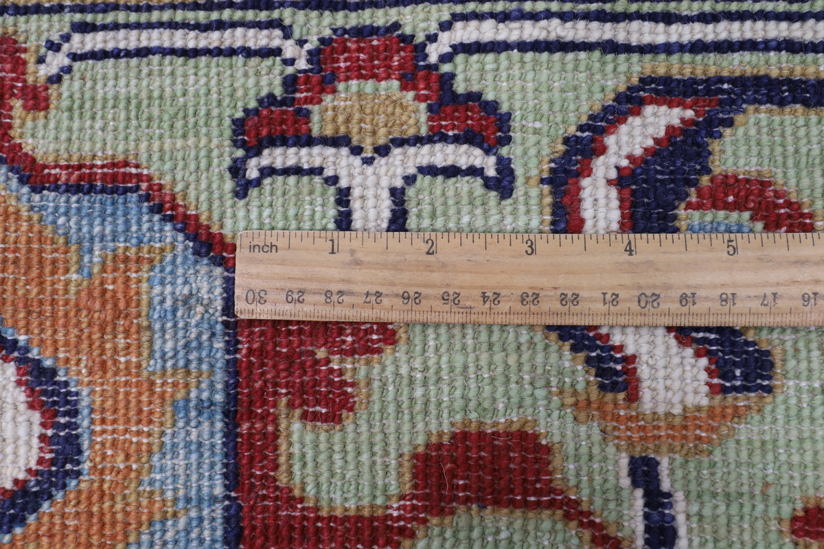 248 x 298 cm | Tree of life Design Hand Knotted Wool Afghan Carpet