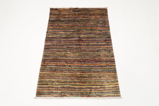 79 x 115 cm | Gabbeh Afghan Tribal Hand Knotted Veg Dye Wool Carpet