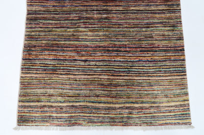 79 x 115 cm | Gabbeh Afghan Tribal Hand Knotted Veg Dye Wool Carpet