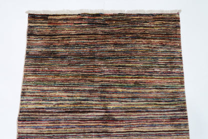 79 x 115 cm | Gabbeh Afghan Tribal Hand Knotted Veg Dye Wool Carpet