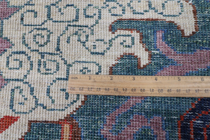 278 x 355 cm | Kawros Design Hand Knotted Wool Afghan Carpet