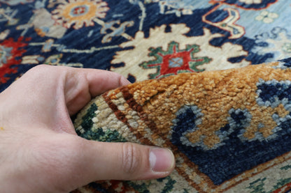302 x 416 cm | Abstract Serapi Design Hand Knotted Wool Afghan Carpet