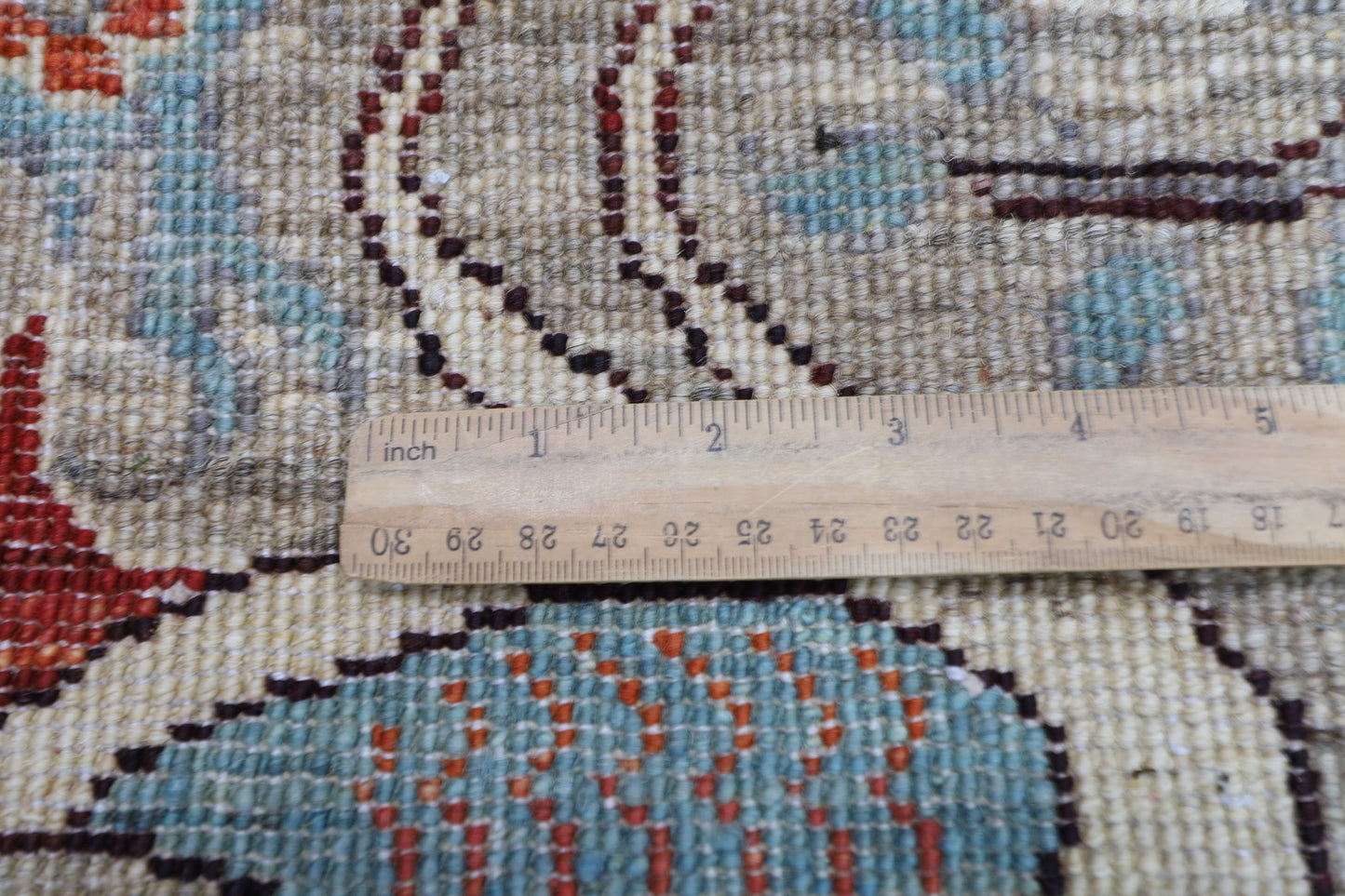 65 x 91 cm | Oriental Bird Gray Accent Rug Afghan Hand Knotted Veg dye Wool carpet
