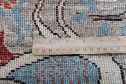 65 x 91 cm | Oriental Bird Gray Accent Rug Afghan Hand Knotted Veg dye Wool carpet