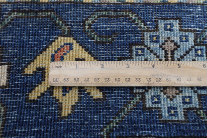 91 x 154 cm | Orange Afghan Tribal Hand Knotted Veg Dye Wool Carpet