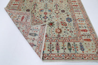 271 x 364 cm | Sultani Design Hand Knotted Wool Afghan Carpet