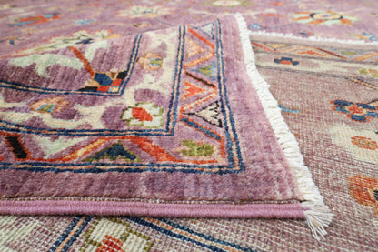 300 x 397 cm | purple pineapple handmade rug