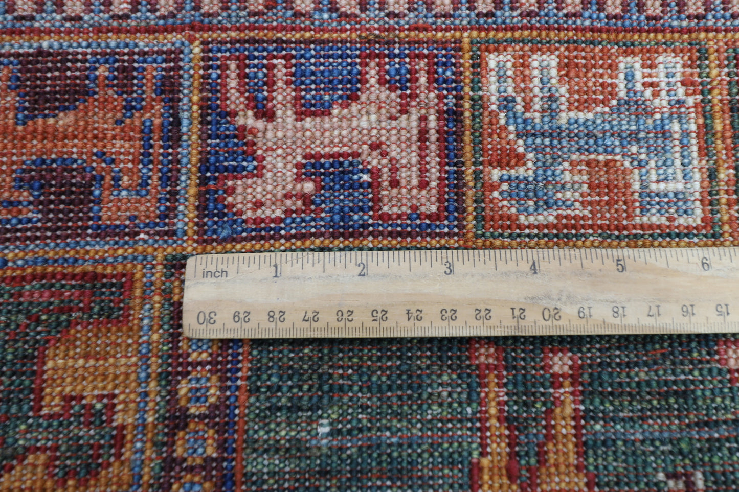 102 x 152 cm | Pazyryk Afghan Tribal Hand Knotted Veg Dye Wool Carpet