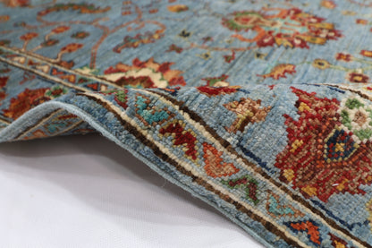 87 x 128 cm | Sultani Afghan Tribal Hand Knotted Veg Dye Wool Carpet
