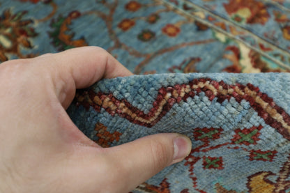 87 x 128 cm | Sultani Afghan Tribal Hand Knotted Veg Dye Wool Carpet
