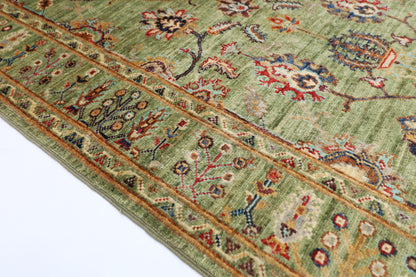 100 x 154 cm | Sultani Afghan Tribal Hand Knotted Veg Dye Wool Carpet