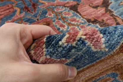 306 x 394 cm | Kawros Design Hand Knotted Wool Afghan Carpet