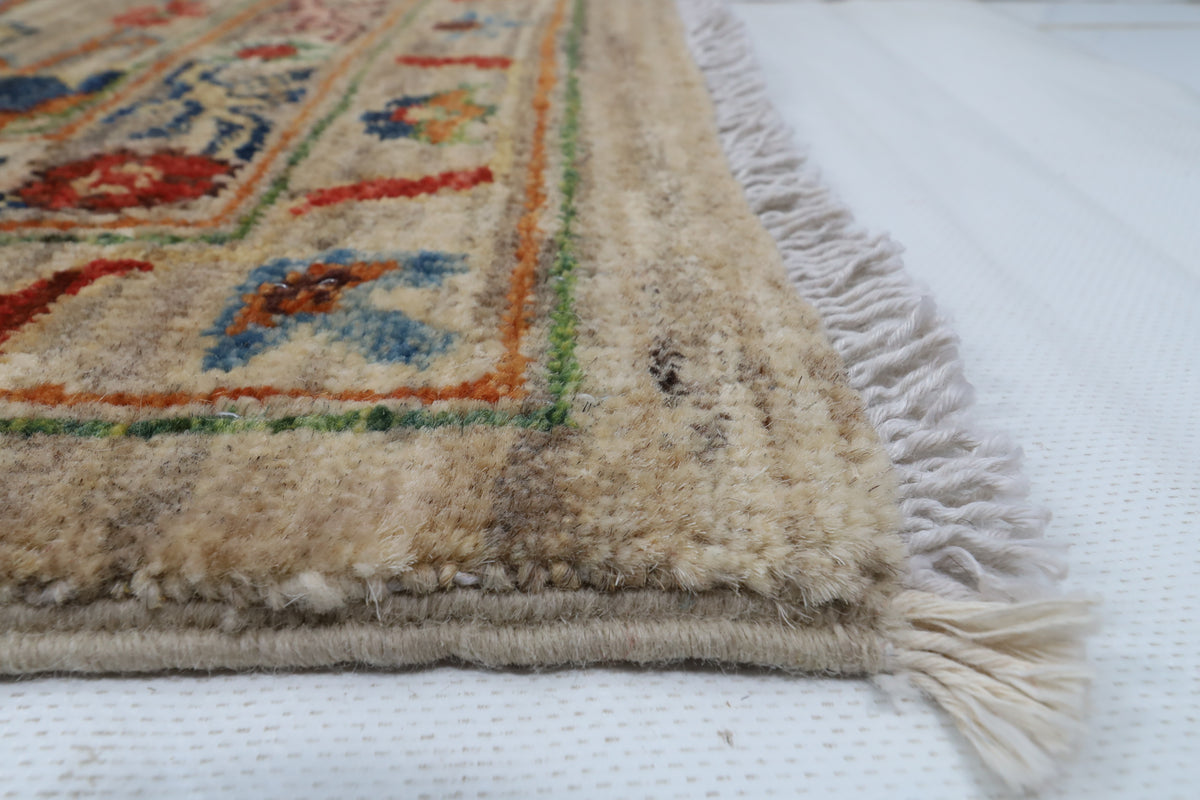 295 x 395 cm | Tree of life Gray Design Hand Knotted Wool Afghan Carpet