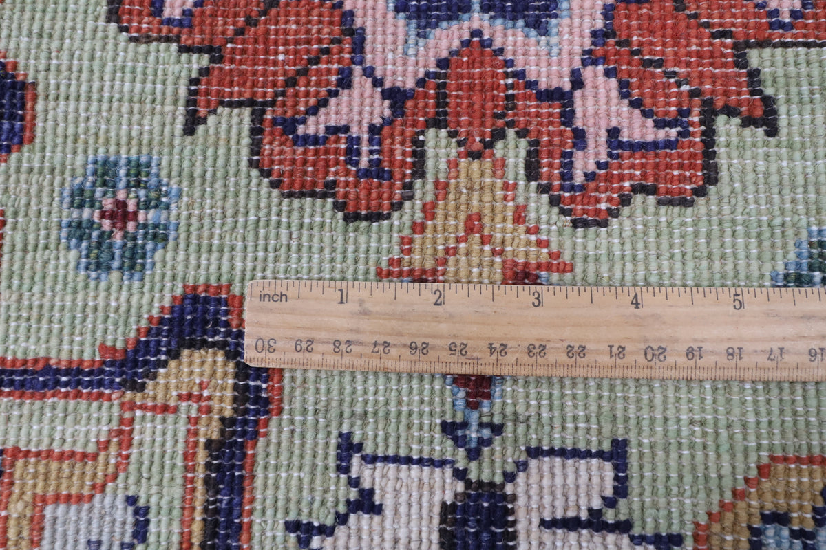 305 x 433 cm | Suzani Floral Design Hand Knotted Wool Afghan Carpet