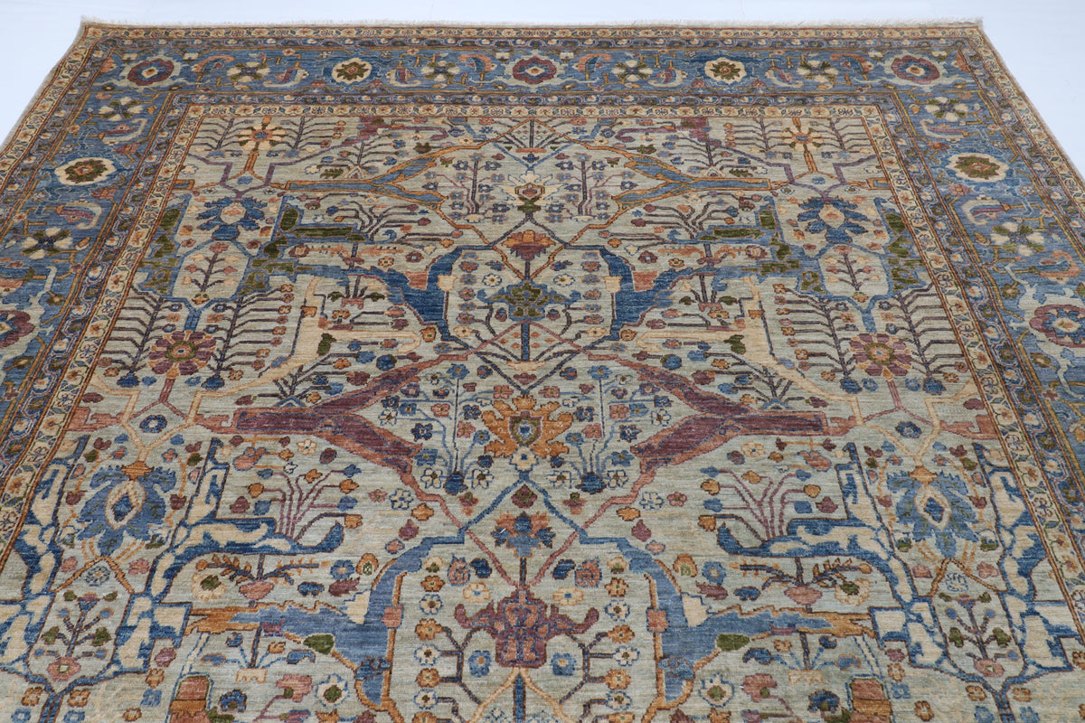 278 x 363 cm | Bidjar Design Hand Knotted Wool Afghan Carpet
