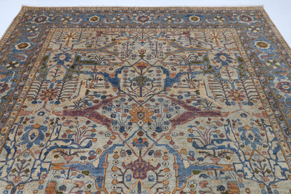 278 x 363 cm | Bidjar Design Hand Knotted Wool Afghan Carpet