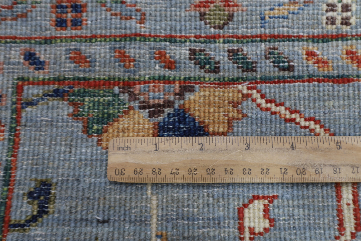87 x 293 cm | Hallway Sultani Gray Rug Afghan Hand Knotted Veg dye Wool carpet