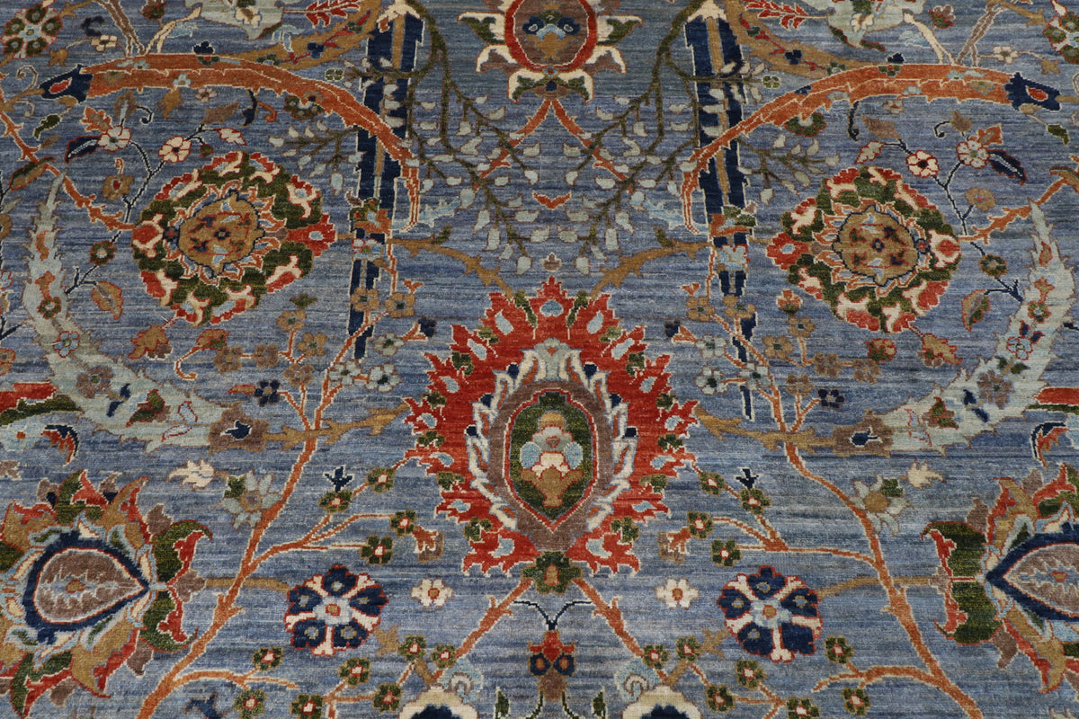 272 x 362 cm | Bidjar Design Hand Knotted Wool Afghan Carpet