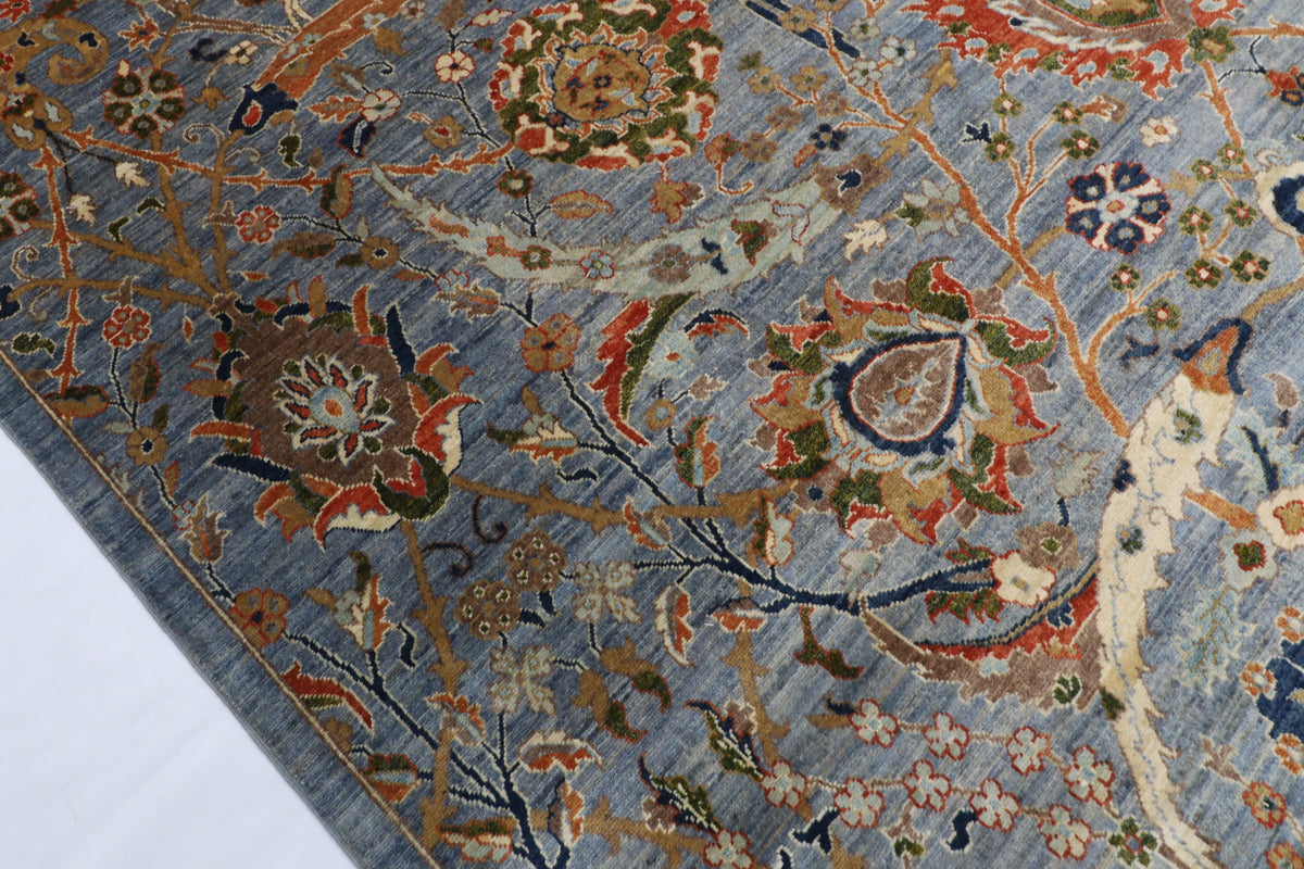 272 x 362 cm | Bidjar Design Hand Knotted Wool Afghan Carpet